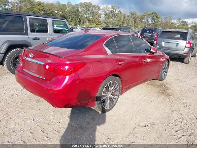 2014 INFINITI Q50 PREMIUM VIN: JN1BV7ARXEM684140
