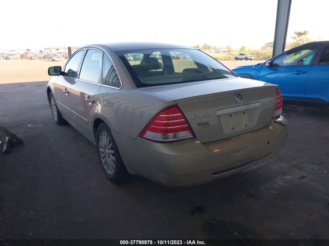 2005 MERCURY MONTEGO PREMIER VIN: 1MEHM43195G613184