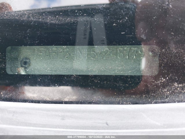 2005 FORD FOCUS SE VIN: 1FAFP34N15W248779