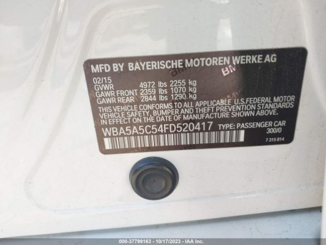 WBA5A5C54FD520417 BMW 5 Series 528i