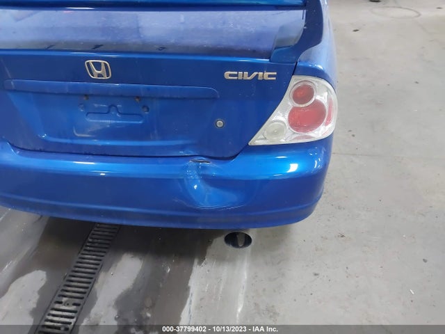 2002 HONDA CIVIC EX VIN: 1HGEM22952L074230