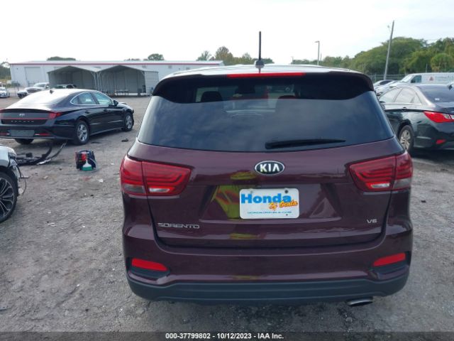 5XYPGDA50LG621118 KIA Sorento Lx V6