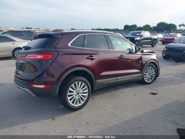 2019 LINCOLN MKC STANDARD VIN: 5LMCJ1C90KUL44586