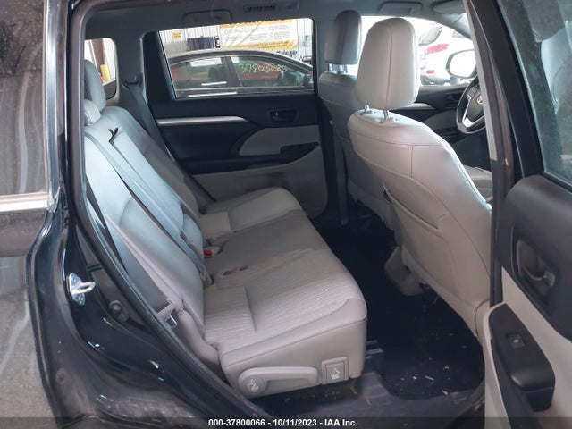 Toyota Highlander Le 2016 5TDBKRFH6GS286707 Image 8