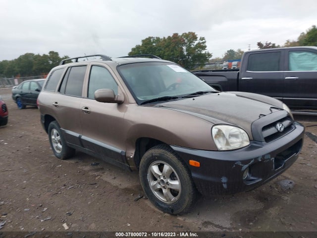 2005 HYUNDAI SANTA FE GLS VIN: KM8SC73D95U906733