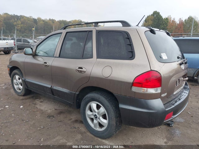 2005 HYUNDAI SANTA FE GLS VIN: KM8SC73D95U906733