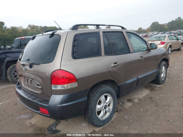 2005 HYUNDAI SANTA FE GLS VIN: KM8SC73D95U906733