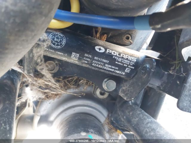 2022 POLARIS SPORTSMAN 4XASXZ850NB198378 Photo 9