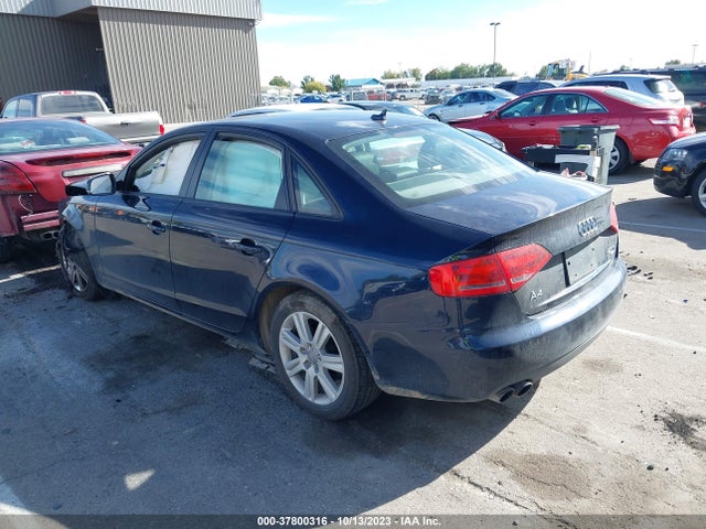 2011 AUDI A4 2.0T PREMIUM VIN: WAUBFAFL1BN012689