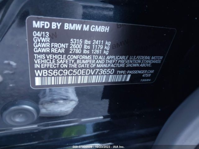 WBS6C9C50EDV73650 BMW M6