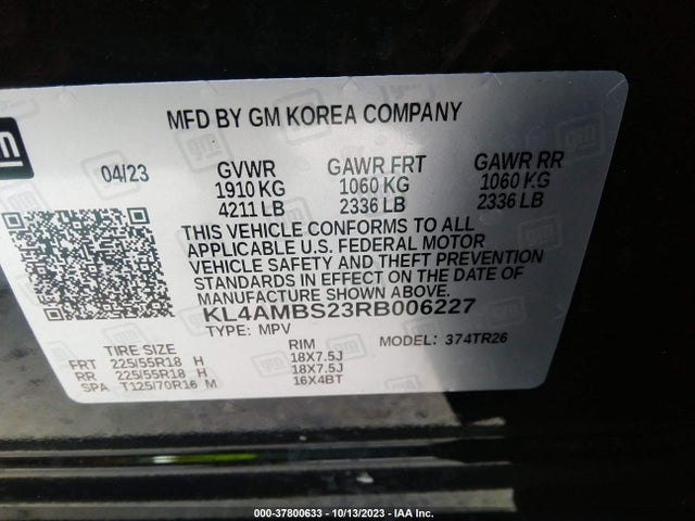 Buick Encore Gx Preferred 2024 KL4AMBS23RB006227 Image 9