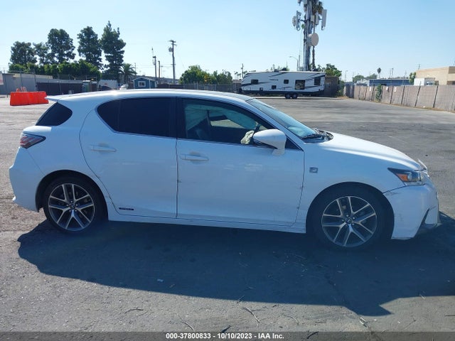 JTHKD5BH6G2274037 Lexus Ct 200h Hybrid