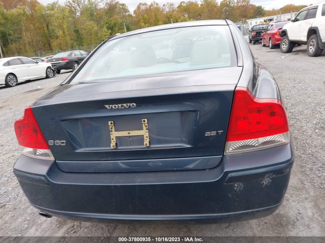 2006 VOLVO S60 2.5L TURBO VIN: YV1RS592562529826