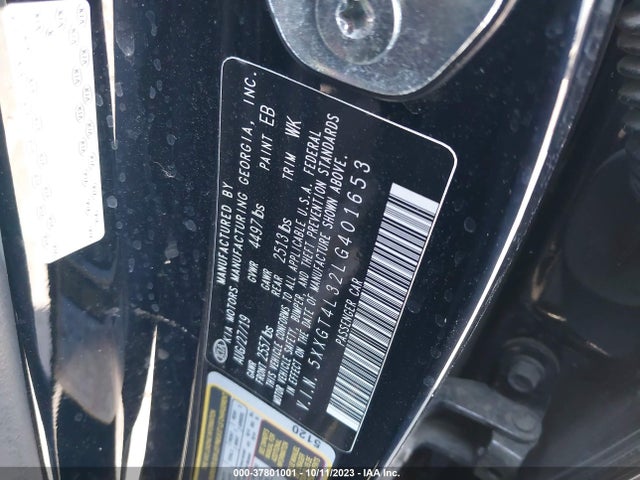 KIA Optima Lx 2020 5XXGT4L32LG401653 Image 25