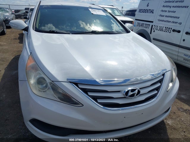 2014 HYUNDAI SONATA GLS VIN: 5NPEB4AC9EH848663