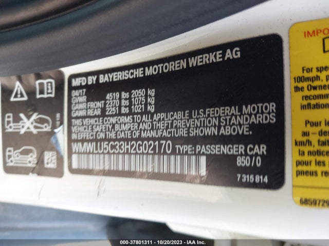 2017 MINI CLUBMAN WMWLU5C33H2G02170 Photo 8