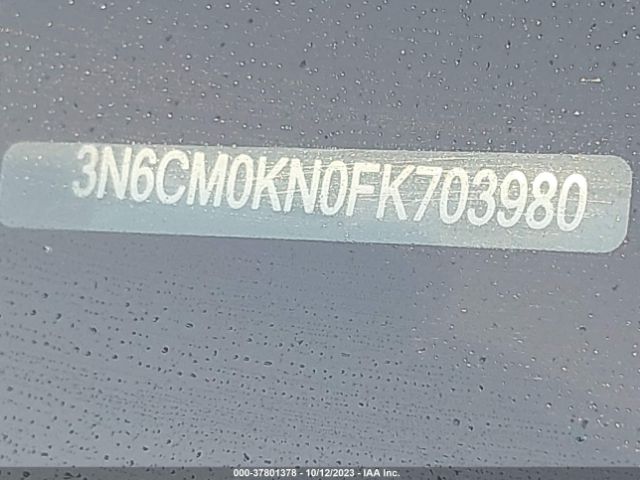 3N6CM0KN0FK703980 Nissan NV200 SV