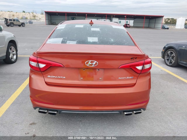 2015 HYUNDAI SONATA SPORT 2.0T VIN: 5NPE34ABXFH081024