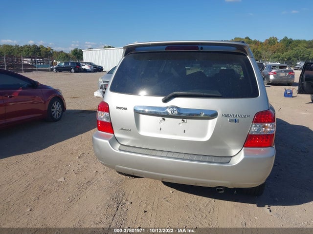 2007 TOYOTA HIGHLANDER HYBRID VIN: JTEHW21A870036898