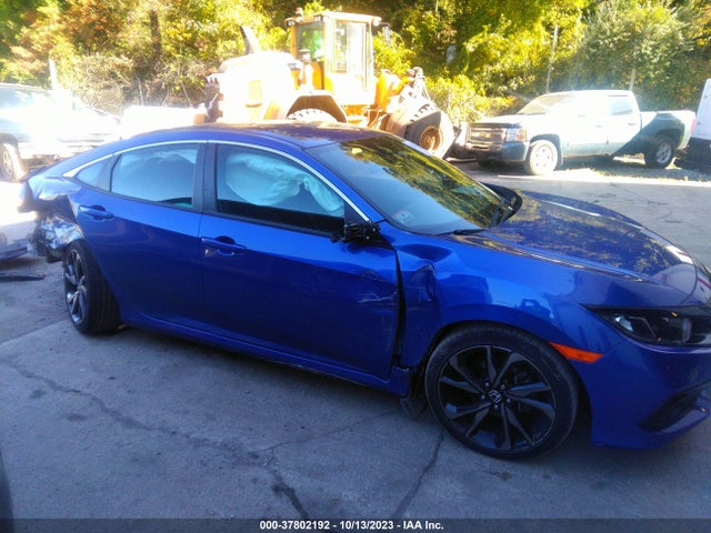 2021 HONDA CIVIC SPORT VIN: 2HGFC2F89MH517844