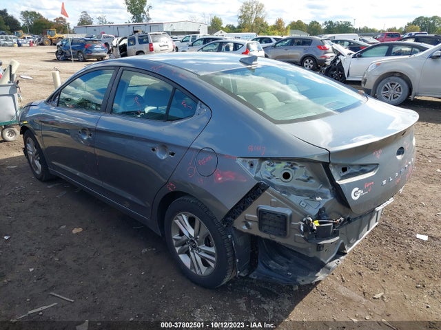 2019 HYUNDAI ELANTRA SEL VIN: KMHD84LF2KU743087