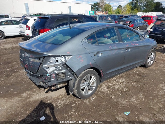 2019 HYUNDAI ELANTRA SEL VIN: KMHD84LF2KU743087