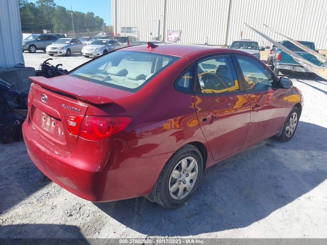 2009 HYUNDAI ELANTRA GLS PZEV VIN: KMHDU46D79U648654