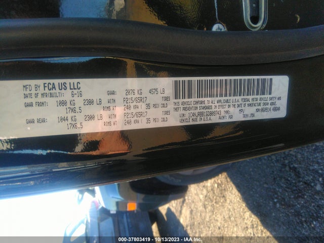 1C4NJRBB1GD809743 Jeep Patriot 75th Anniversary