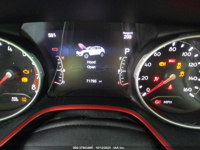 2018 JEEP COMPASS TRAILHAWK VIN: 3C4NJDDB6JT207616