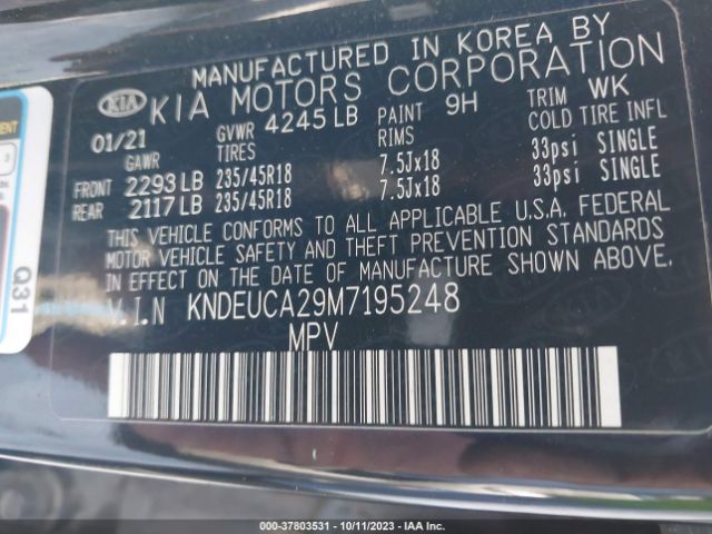 KNDEUCA29M7195248 KIA SELTOS S