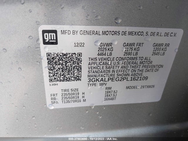 GMC Terrain Slt 2023 3GKALPEG2PL162109 Image 9