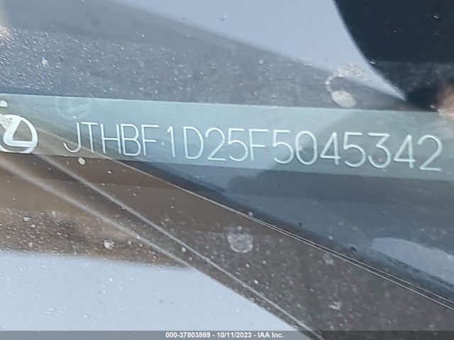 Lexus IS 250 2015 JTHBF1D25F5045342 Image 9