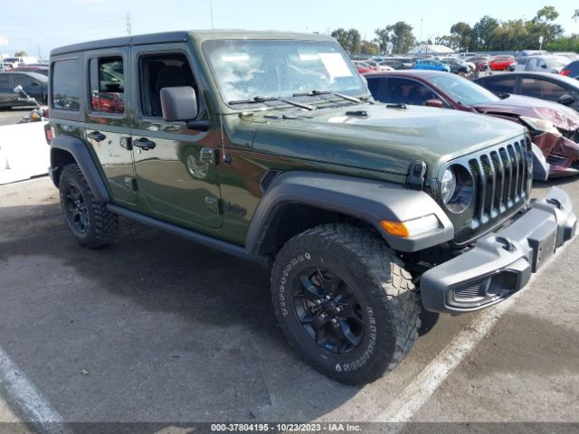 Jeep Wrangler Unlimited Willys 4x4 2021 1C4HJXDN4MW866902 Image 1