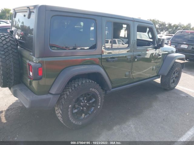 Jeep Wrangler Unlimited Willys 4x4 2021 1C4HJXDN4MW866902 Image 4
