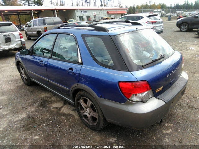 2004 SUBARU IMPREZA WAGON OUTBACK SPORT VIN: JF1GG68594H813170