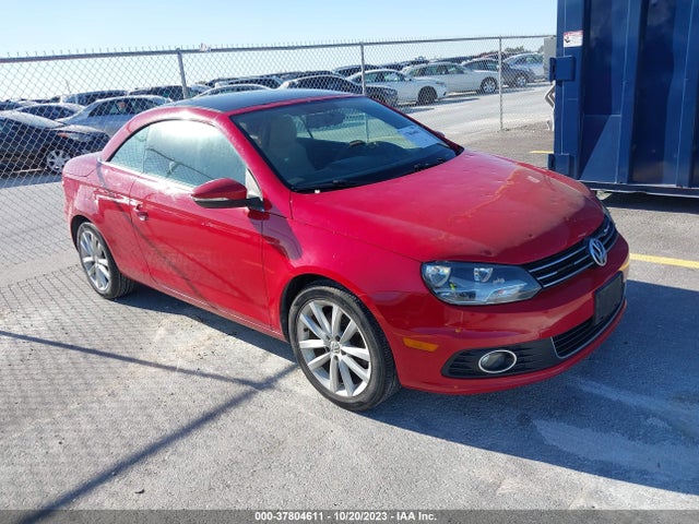 2012 VOLKSWAGEN EOS KOMFORT VIN: WVWBW7AH1CV015490