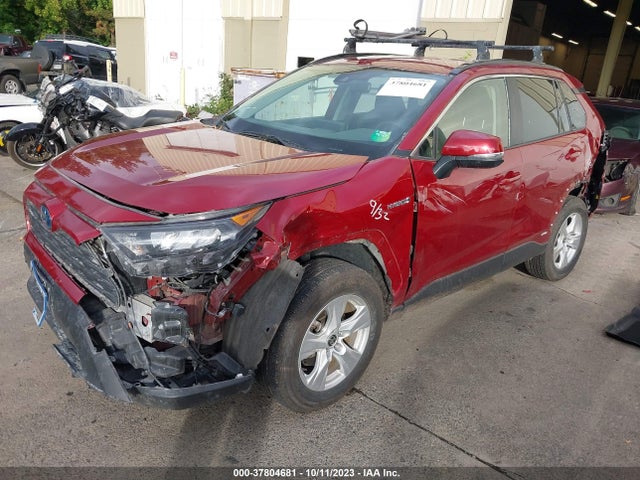 2021 TOYOTA RAV4 LE HYBRID VIN: JTMM6RFV5MD010450