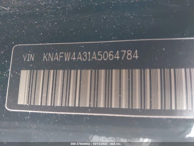 2010 KIA FORTE SX VIN: KNAFW4A31A5064784