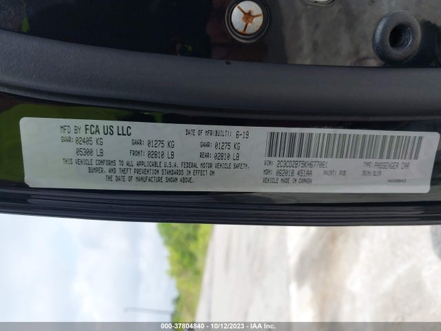 Dodge Challenger R/t 2019 2C3CDZBT5KH677061 Image 9