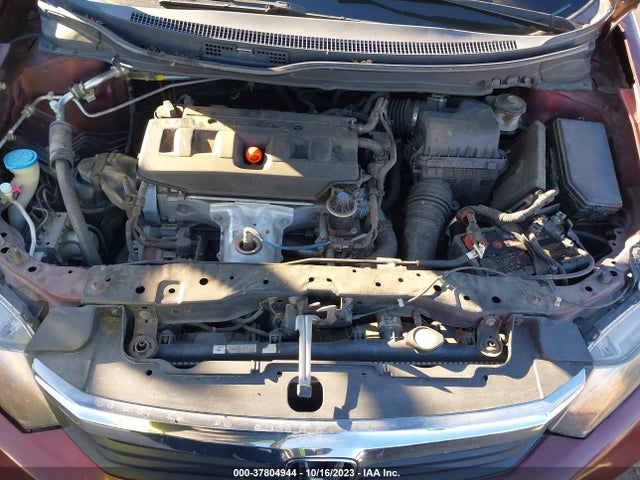 2012 HONDA CIVIC SDN LX VIN: 19XFB2F52CE355766