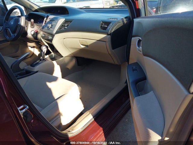 2012 HONDA CIVIC SDN LX VIN: 19XFB2F52CE355766