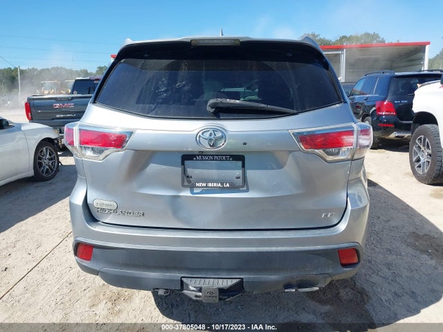 2015 TOYOTA HIGHLANDER LE VIN: 5TDZKRFH1FS049765