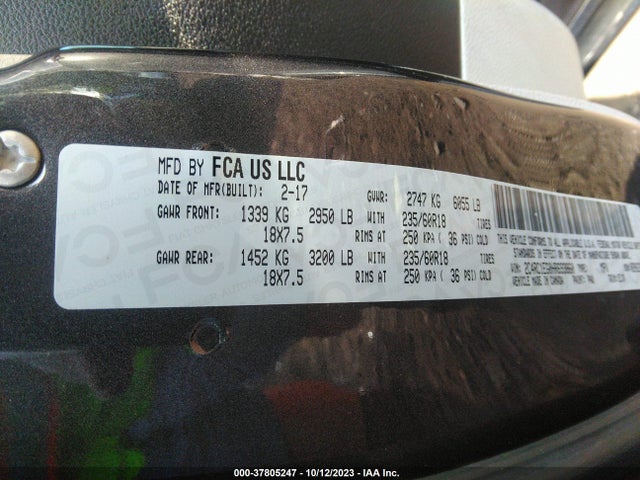 2C4RC1EG0HR693860 Chrysler Pacifica Touring-l Plus