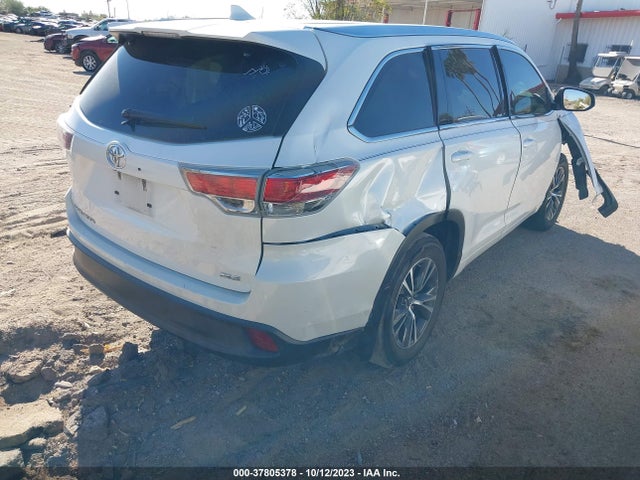 Toyota Highlander Xle 2016 5TDKKRFH4GS176237 Image 4