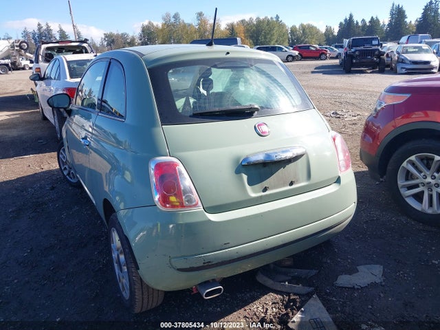 2013 FIAT 500 3C3CFFAR3DT754874 Photo 2