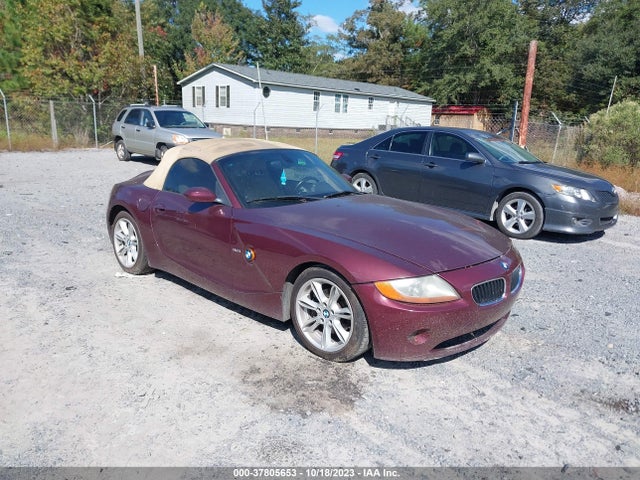2004 BMW Z4 3.0I VIN: 4USBT535X4LU08265