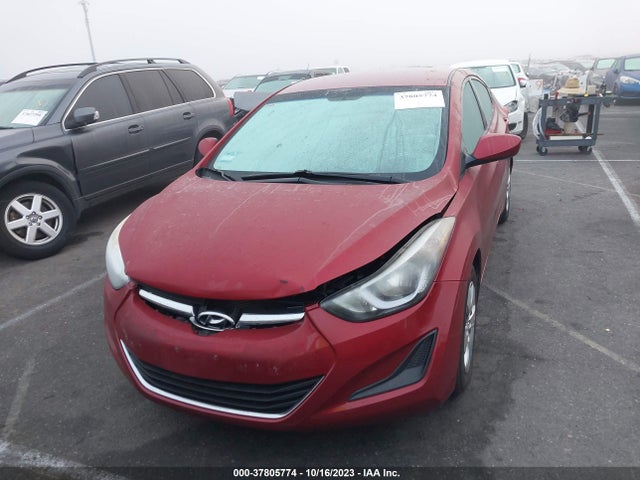 2016 HYUNDAI ELANTRA SE VIN: 5NPDH4AE2GH750041