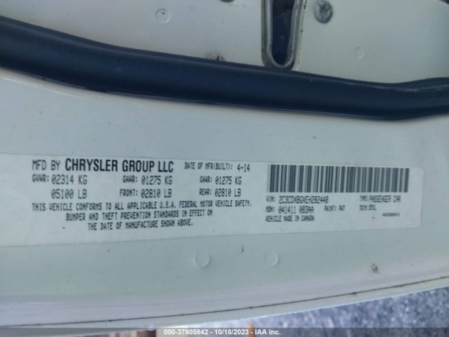 2C3CDXBGXEH282448 Dodge Charger Se