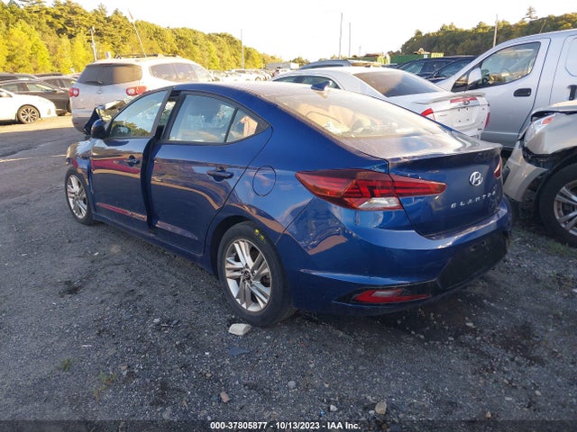 2019 HYUNDAI ELANTRA SEL VIN: 5NPD84LF1KH410829