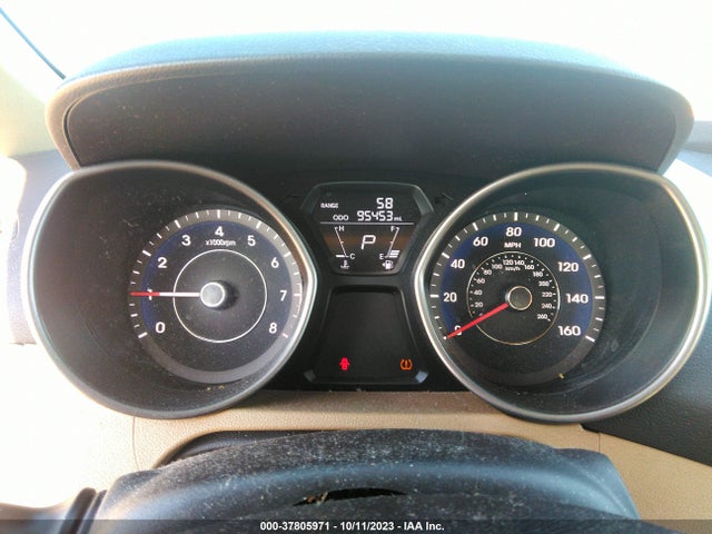 2012 HYUNDAI ELANTRA LIMITED PZEV VIN: 5NPDH4AE1CH082971